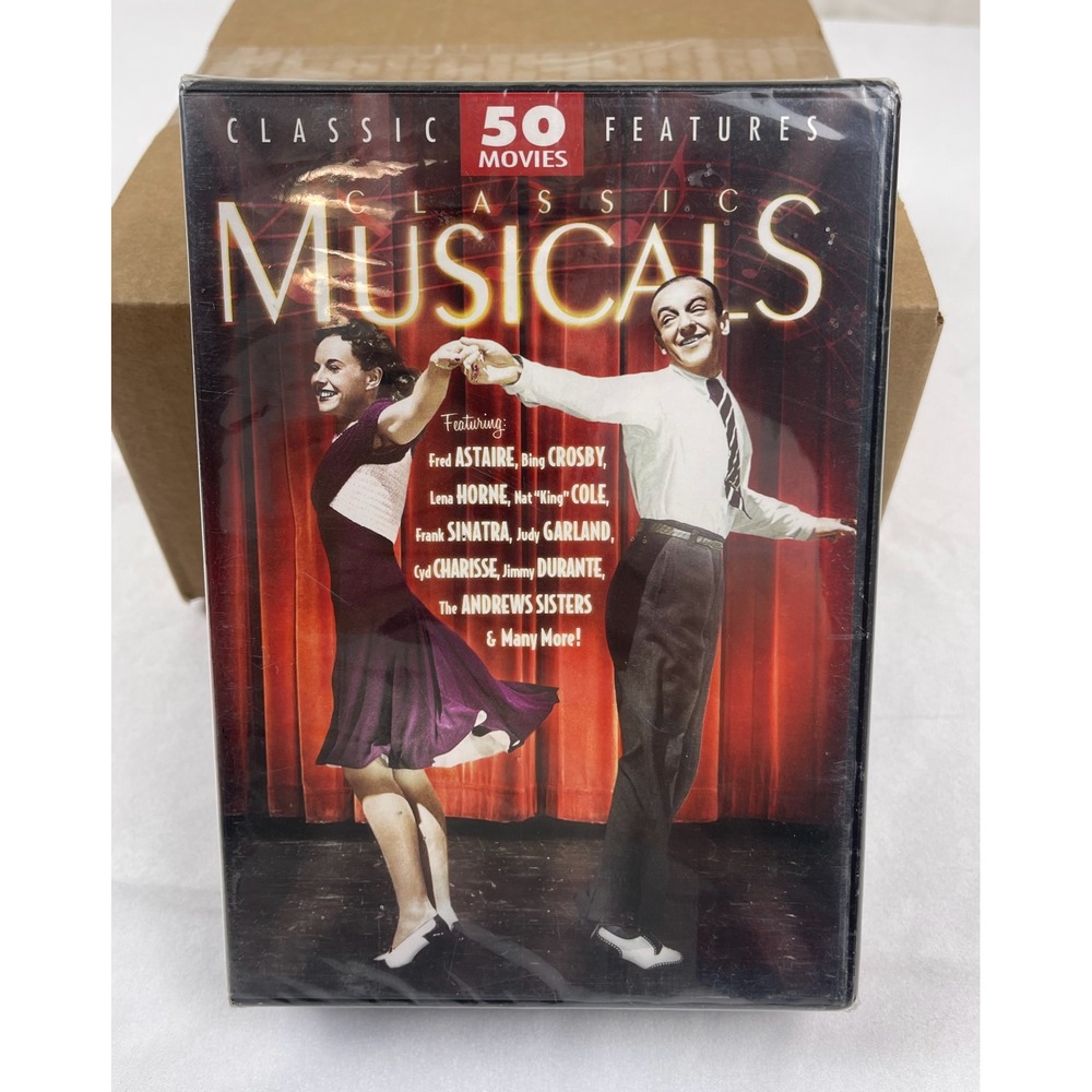 Classic Musicals 50 Movie Pack 12-Disc DVD Set Mill Creek Entertainment New